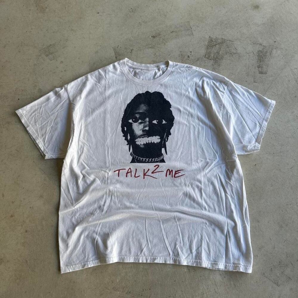 Travis Scott Utopia Talk 2 Me Rap Tee